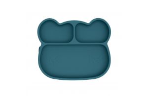 Stickie Plate | Bear | Blue Dusk