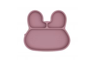 Stickie Plate | Bunny | Dusty Rose