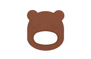 We Might Be Tiny | Teether| Bear | Brown