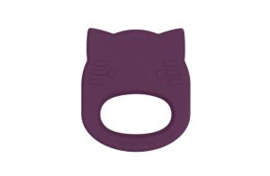 We Might Be Tiny | Teether| Cat | Plum