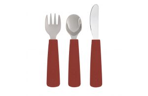 Feedie | Cutlery | Set of 3 | Rust