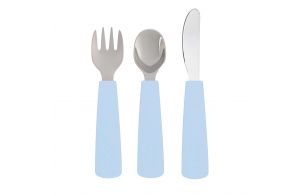 Feedie | Cutlery | Set of 3 | Powder Blue