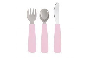 Feedie | Cutlery | Set of 3 | Powder Pink